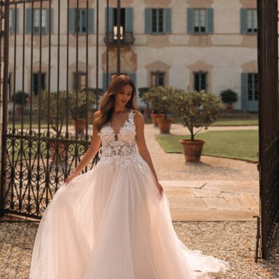 romantsche a-linie in blush in radeberg bei dresden