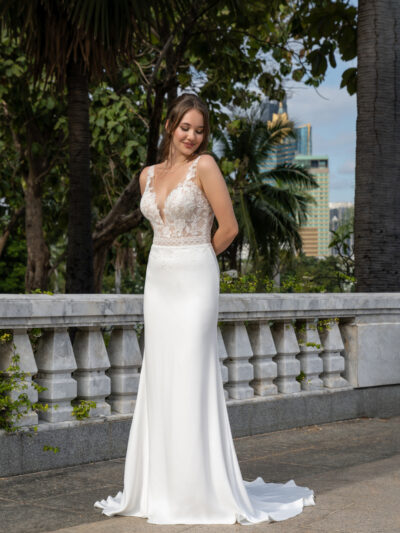 Fit & Flare aus chiffon