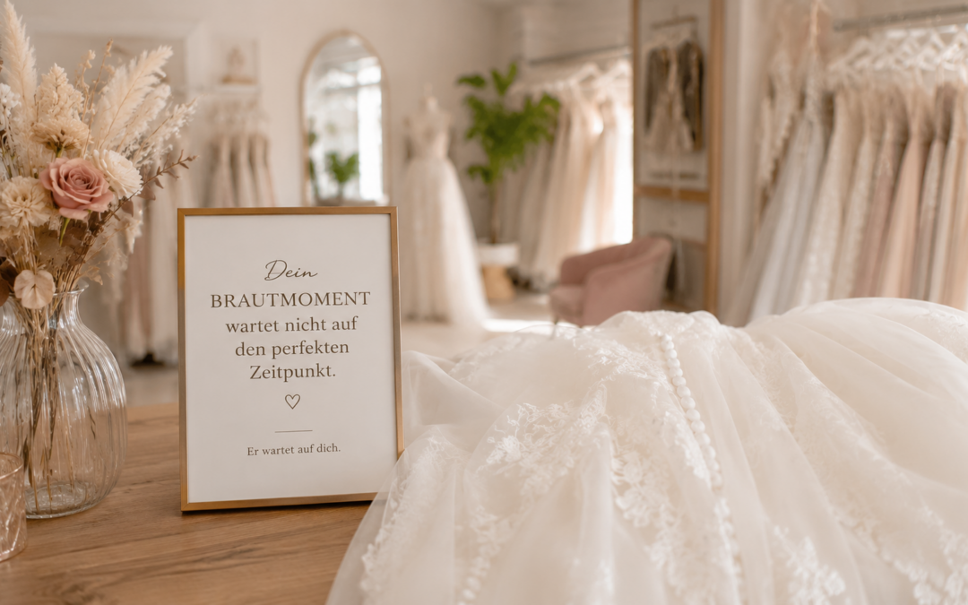 Brautkleid 3 Monate vor der Hochzeit – ist es zu spät?