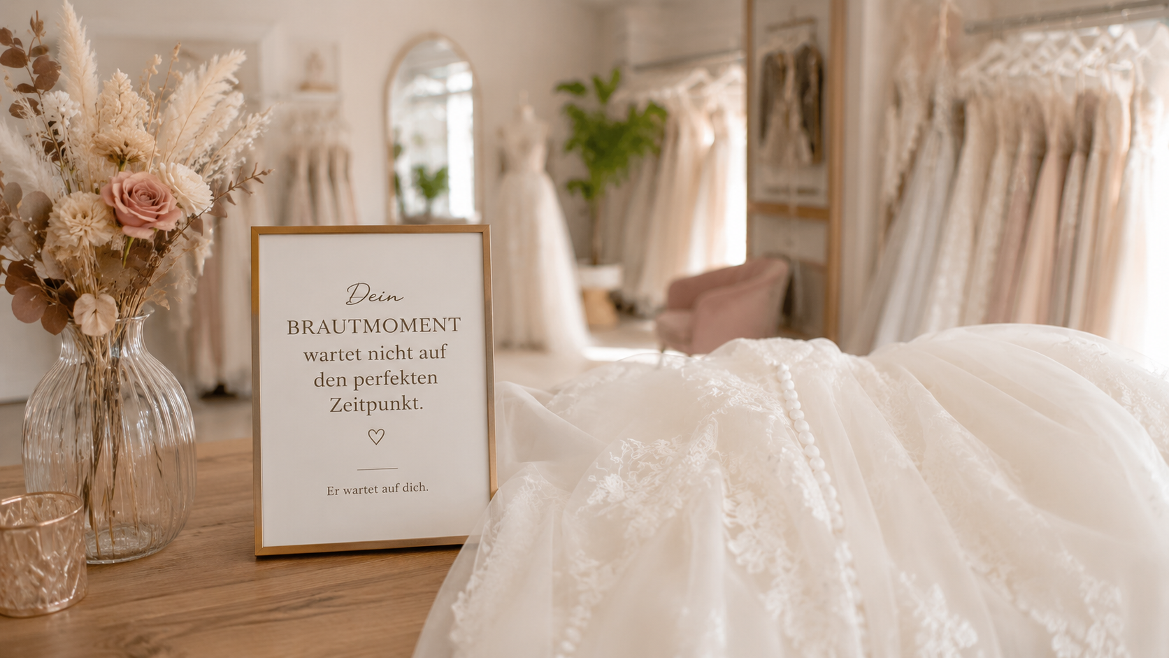 Brautkleid 3 Monate vor der Hochzeit – ist es zu spät?
